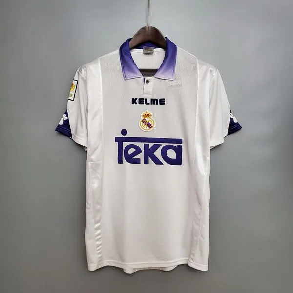 Camiseta de fútbol Real Madrid 1997/98 LOCAL MANGA CORTA VERSION FAN